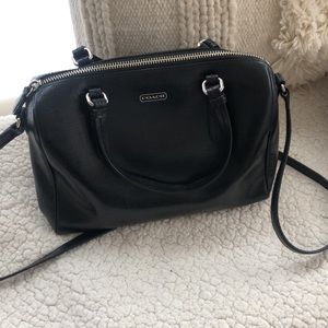 Black crossbody purse